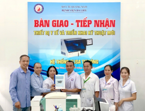 ĐƯA THIẾT BỊ TIÊN TIẾN VÀO ĐIỀU TRỊ BỆNH NHÂN TẠI BỆNH VIỆN DA LIỄU QUẢNG NAM